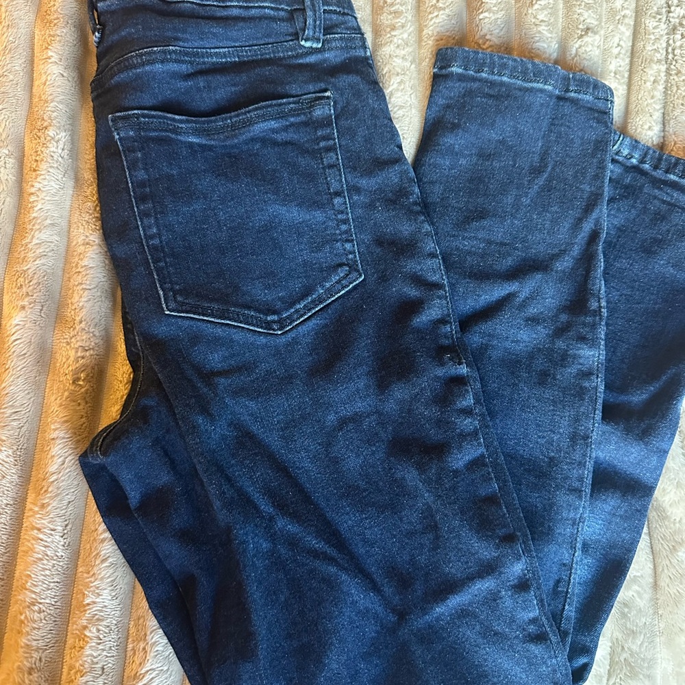 Good American Blue Skinny Jeans with Stretch